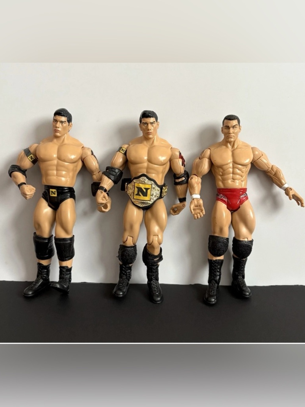 WWE Jakks Pacific Randy Orten Justin Gabriel Ruthless Aggression Figure Lot of 3
